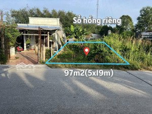 đất đường bà thiên, xã nhuận đức, củ chi, diện tích 97m2 giá 1ty3 gần ủy ban - sổ hồng riêng