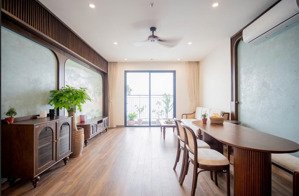 cho thuê cc 2pn, 2wc căn góc 73,24m2 full đồ đẹp tại the zurich - vinhomes ocean park, 17 triệu vnd