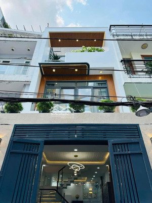 nhà cực đẹp vị trí lê văn duyệt, bình thạnh. dt: 52,8m2(4m x 13,2m) 4pn 4wc