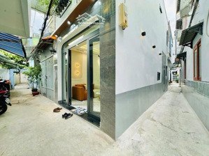 giảm 10% nhà mới 2 tầng - 35m2 - tặng nội thất. phạm văn chiêu - gò vấp. chỉ 3,89 đồng