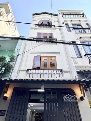 bán nhà 1 trệt 3 lầu sân thượng. hẻm xe hơi. dc 276 thống nhất p16 . dt 3 x 12 . giá 5.45 ty