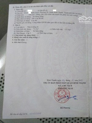 chính chủ 166,2m2 thổ cư - bình quới, p. 28, bình thạnh - giá cực tốt