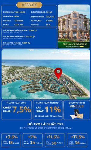 căn nhà phố liền kề giá tốt nhất thị trường 10,3 tỷ phân khu vịnh ngọc