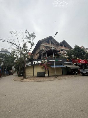 bán biệt thự góc kđt sài đồng 183m² đơn lập 3 thoáng, cạnh hồ điều hòa