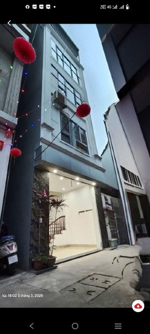 ngay đh thành đô - nhà 4 tầng - ful nội thất - ô tô vào nhà - 45m- nhỉnh 6 tỷ. -hàng xóm kđt hindo