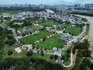 bán đất biệt thự kdc ven sông bộ công an nhà bè, giá từ 13 tỷ