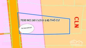 mặt tiền mỹ xuân - ngãi giao láng lớn 8349 m2 140m2 thổ cư mt 62 m (giá 3 tr/m2)