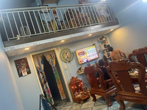 bán nhà đất 145,3m2, ngang trước 6,2m nở hậu chữ lờ, có odt 112,4 nhà cấp 4