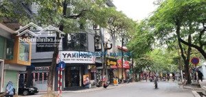 cho thuê nhà mặt phố trung hòa diện tích 145m2,5 tầng có thang máy, mặt tiền 6m