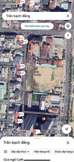 đất nền tại đường trần bạch đằng, 26,5 tỷ, 100,4m2, p phước mỹ, q sơn trà, đà nẵng