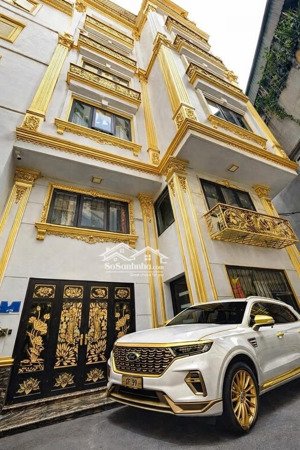 nhà vip phố hoàng hoa thám, lô góc, ô tô đỗ cửa 50m2 xây 7 tầng thang máy hiện đại zá hơn 15 tỷ