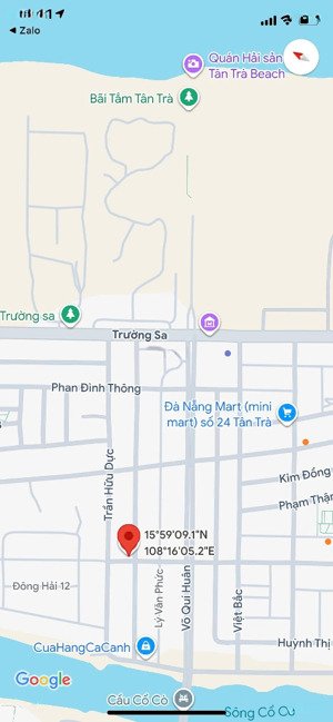 bán lô góc 2mt võ văn đồng - 10m5 bùi quốc khái, thông bãi tắm tân trà, giá chỉ 10 tỷ 5