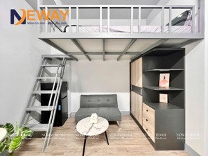 căn hộ có gác đầy đủ nội thất cửa sổ trời gần aeon tan phú kcn tan bin đại học công thương