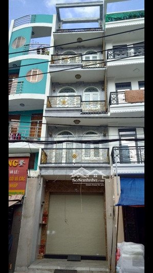 ngay chợ tân hương- hẻm xe hơi thông- trung tâm phường tân quý- tân phú- dt 52m2- 5 tầng btct