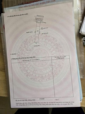 bán đất chánh mỹ thủ dầu một gần chợ, đường thông