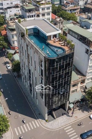 8,4m mặt tiền - lô góc 1 mặt phố 1 mặt ngõ. bán mảnh đất vàng mặt phố hoàng hoa thám. dt: 115m2