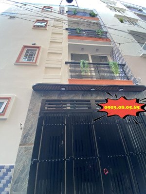 bán nhà bùi văn thêm, phú nhuận, 36m2, 4 tầng, hẻm xe hơi, 7.x tỷ.