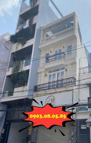 bán nhà mặt tiền nguyễn thượng hiền, bình thạnh, 43m2, 5 tầng, 9.x tỷ.