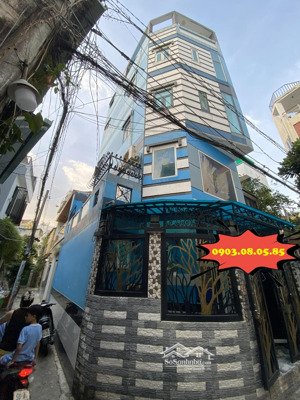 bán nhà hoàng hoa thám, bình thạnh, 39m2, 5 tầng, hẻm xe hơi, 7.x tỷ.