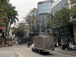 vip, bán building nguyễn khánh toàn, ô tô tránh, lô góc, 50m, 8 tầng kinh doanh, chỉ 23 tỷ