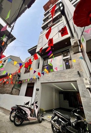 bán nhà thạch bàn 52m2-hơn 12 tỷ-7 tầng thang máy-full nội thất-ô tô gần-hàng xóm aeon, chợ tb