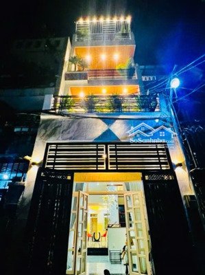 bán nhanh siêu phẩm chdv mới 4 tầng full nội thất - dòng tiền 40tr/tháng - gần trường đh hutech