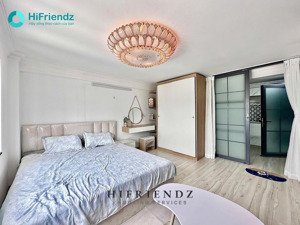 cho thuê phòng tách bếp siêu rộng full nội thất - có máy giặt riêng sát cầu nguyễn tri phương