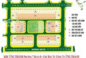 sổ đỏ cá nhân kdc ứng thành, 04x24m, sát đường vành đai 2 (trịnh quang nghị)