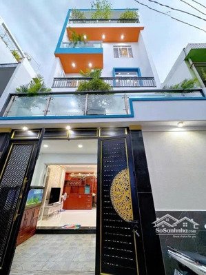 nhà mới 5 tầng kiên cố 55m2- ô tô thông chỉ 7,5 tỷ - gò vấp