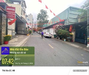 bán gấp nhà 5 x 20m, đường nhựa 9m, cách nguyễn thị thập 30m chỉ nhỉnh 11 tỷ