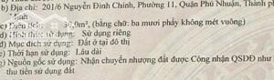 Nhà 4 tầng 4.3x7m 3PN 4WC 201/6 Nguyễn Đình Chính 5.8 tỷ