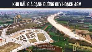 bán đất đấu giá mê linh lk5 hai mặt tiền 100m² cạnh đại lộ cảnh quan sông hồng