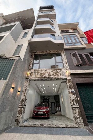 nhà 46m xây 7 tầng, thang máy, gara ô tô full nội thất ở gia thụy, n văn cừ, long biên, hn 19.5 tỷ