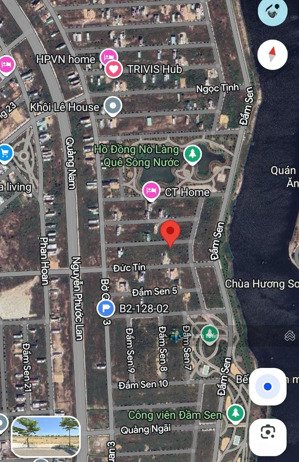 lô đầm sen sát sông nam hòa xuân sạch đẹp b2 130 100m2 đường 7m5