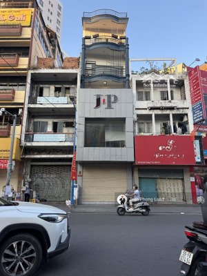 chính chủ cho thuê nhà mặt tiền 422 hai bà trưng, p. tân định, q1, 4x25m, trệt 4 lầu, 