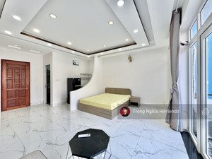 cho thuê 1 phòng ngủ tách bếp ban công full nội thất đường nguyễn văn khối - gò vấp