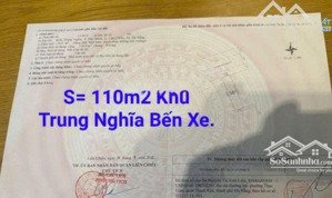 đất mặt tiền đường 7m5 nguyễn mộng tuân gần nam trân.bến xe. s= 110m2 ngang 5m giá: 5.55 tỷ