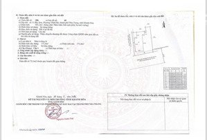 đất 2 mặt tiền kinh doanh bắc sơn, gần biển hòn chồng trung tâm phường bắc nha trang