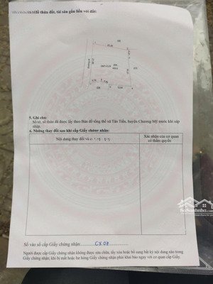 bán đất tại tân tiến, huyện chương mỹ, hà nội, 3,4 tỷ, 452 m2, view đẹp hot!