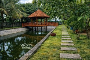 nhà vườn ven sông đồng nai 5000m2 giáp sài gòn, có sẵn vườn trái cây, ao cá, bờ kè ven sông kiên cố