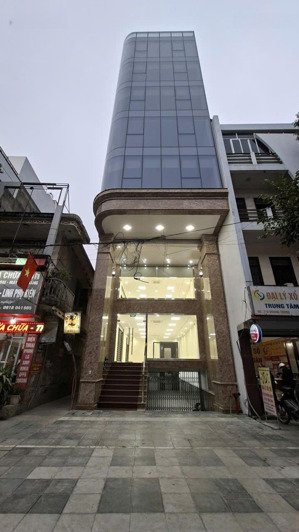 ct siêu phẩm mp quang trung, hà đông. căn góc, dt 150m, mt 7m, 7 tầng 1 hầm, thang máy, giá 130tr