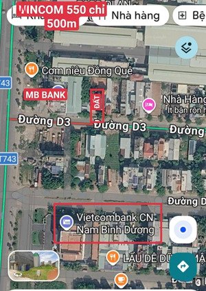 bán nhà lô đất 10x36m. đường d3 phía sau ngân hàng mb vị trí đắc địa kinh doanh xây vp