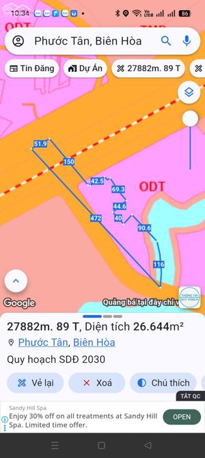 Bán gần 2,8 ha mặt tiền Võ Nguyên Giáp, Đồng Nai