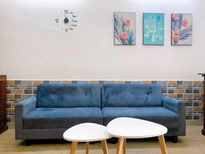 bán căn hộ hưng phú 50m2, lầu 3, lô b, sổ hồng, thang máy, full nội thất, 2pn