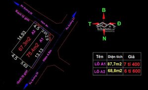 bán lô đất khu bên sông, giá 6.6 tỷ/lô, hiệp bình chánh, thủ đức