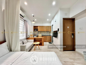 cho thuê phòng studio cửa sổ, thang máy, dọn phòng hằng tuần ngay sân bay giá tốt