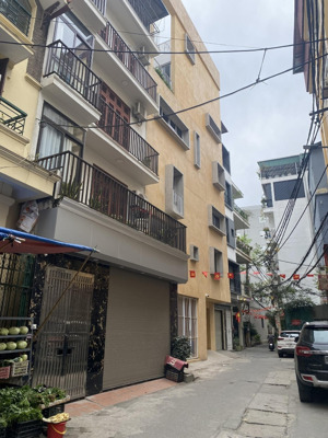 bán nhà mặt ngõ lạc long quân - lô góc, ô tô qua nhà - 52m2 x 5 tầng 15.9 tỷ