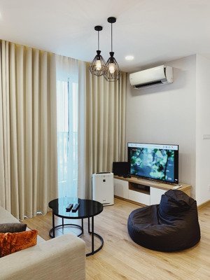 vista verde - cho thuê hàng hiếm 1pn - full nội thất - diện tích 51m2 - giá 15tr/ tháng