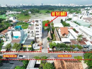 bán lô đất đẹp, hiếm, chỉ 1 sẹc ngắn vườn lài, đường 10m, vừa ở vừa kinh doanh ok