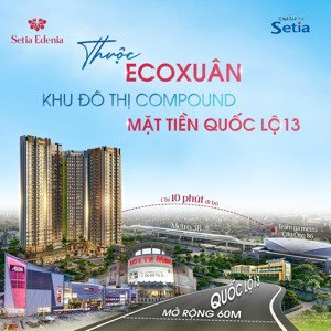 bán ch 2pn, 73m2, giá thỏa thuận tại setia edenia, lái thiêu, bình dương